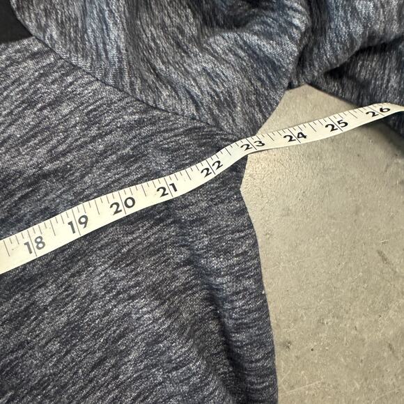 Vintage Y2K Victoria's Secret PINK Grey 1/4 Zip Longsleeve Pullover Sweatshirt L - Picture 4 of 5